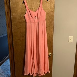 Rebecca Taylor coral dress